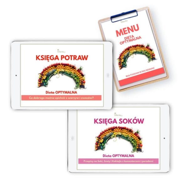 Dieta Optymalna Zestaw (2 ebooki + Menu Przejściowe + Łączenie Pokarmów)